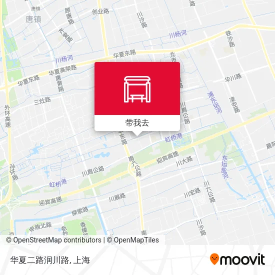 华夏二路润川路地图