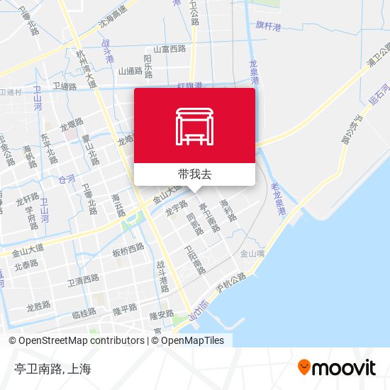 亭卫南路地图