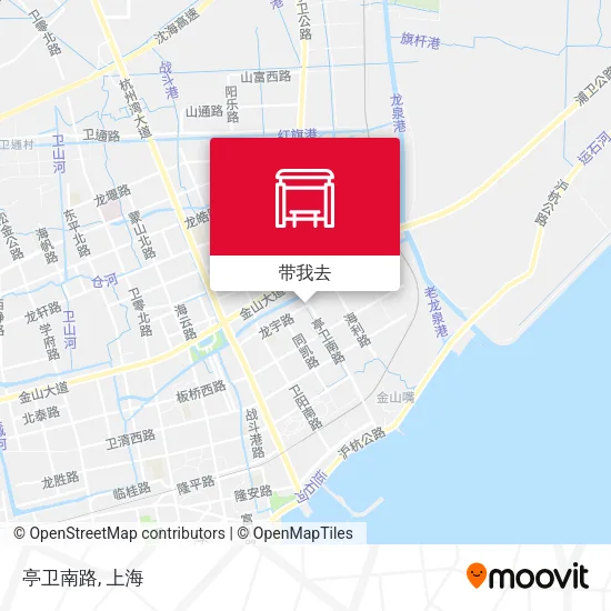 亭卫南路地图