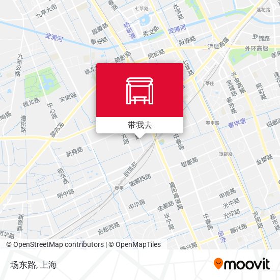 场东路地图