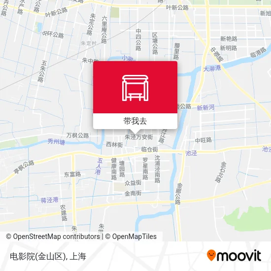 电影院(金山区)地图
