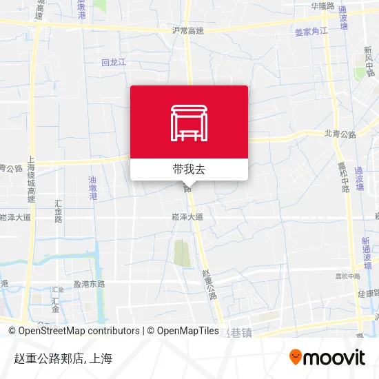赵重公路郏店地图