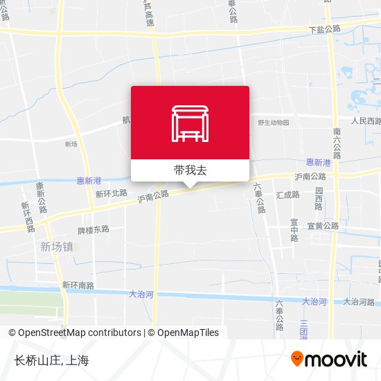 长桥山庄地图