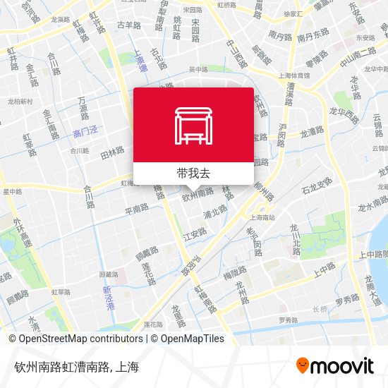 钦州南路虹漕南路地图