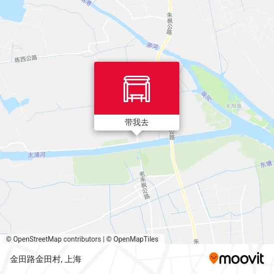 金田路金田村地图