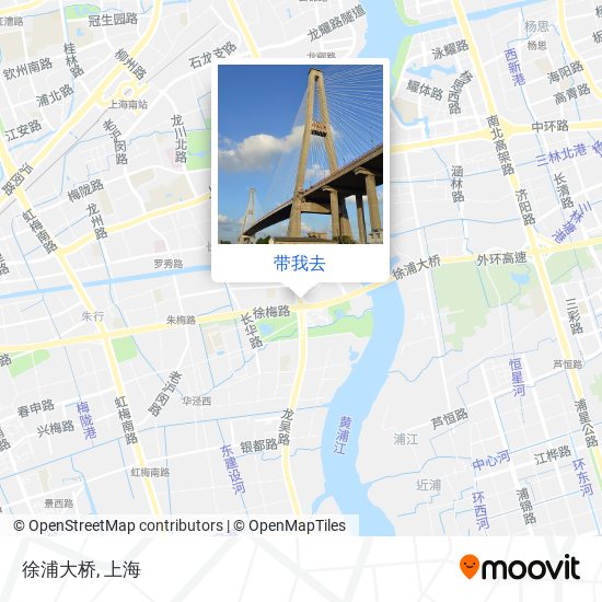 徐浦大桥地图