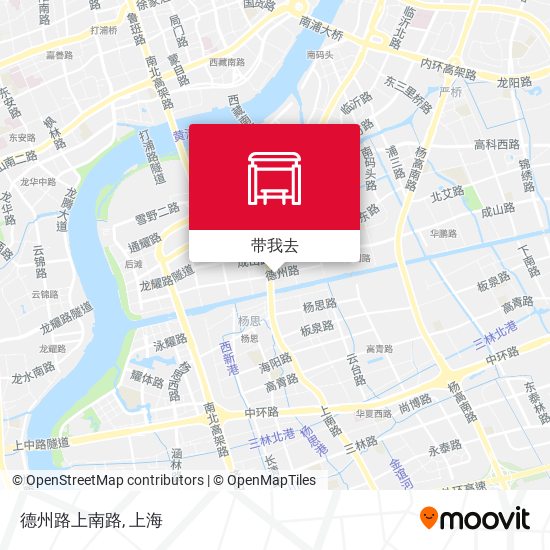 德州路上南路地图