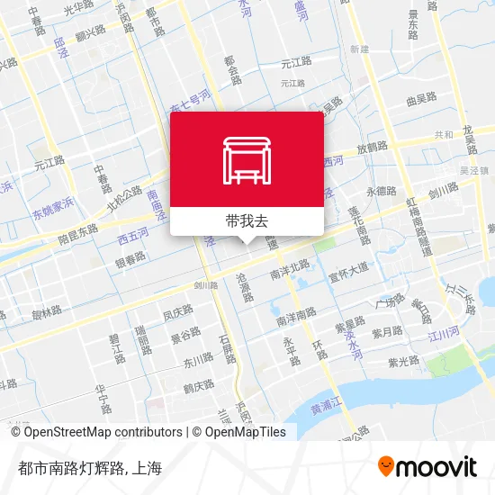 都市南路灯辉路地图