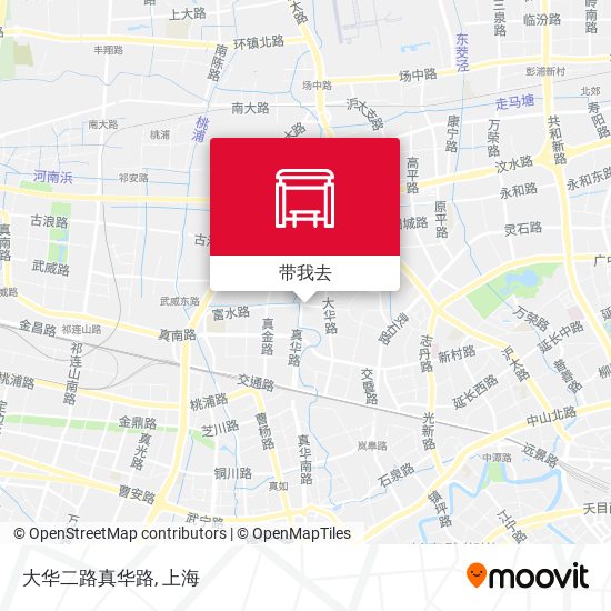 大华二路真华路地图