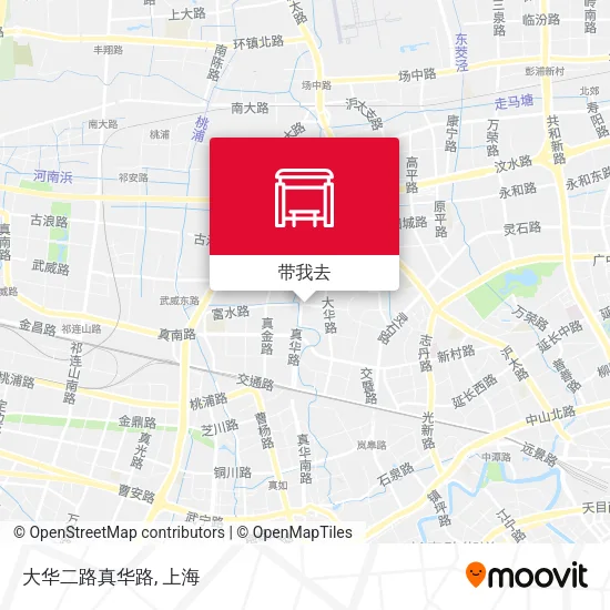 大华二路真华路地图