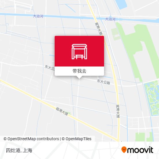 四灶港地图