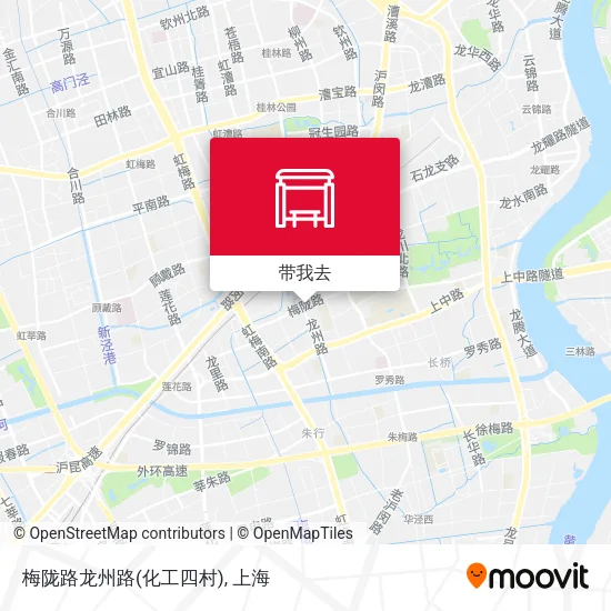 梅陇路龙州路(化工四村)地图