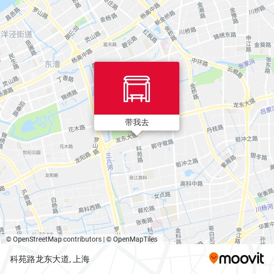 科苑路龙东大道地图