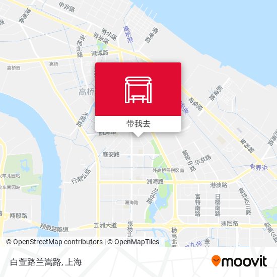 白萱路兰嵩路地图