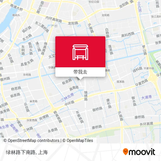 绿林路下南路地图