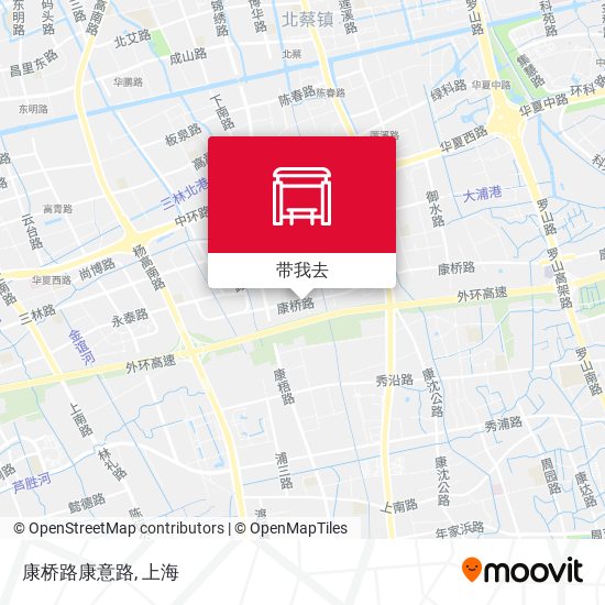 康桥路康意路地图