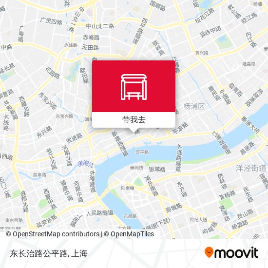 东长治路公平路地图