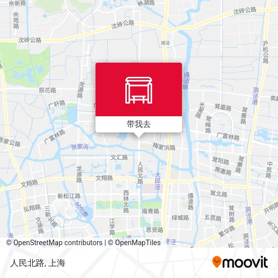 人民北路地图