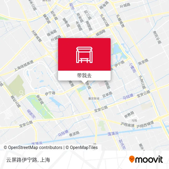 云屏路伊宁路地图