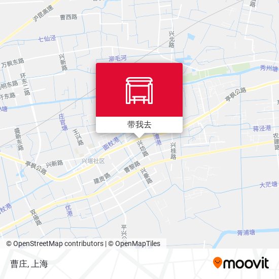 曹庄地图