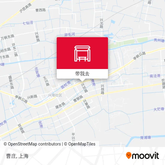 曹庄地图