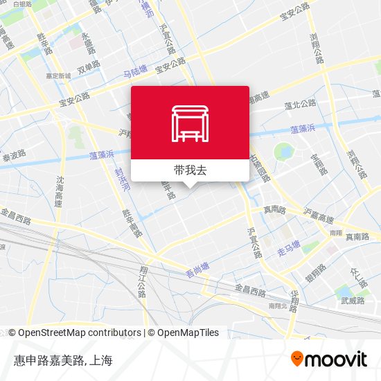 惠申路嘉美路地图