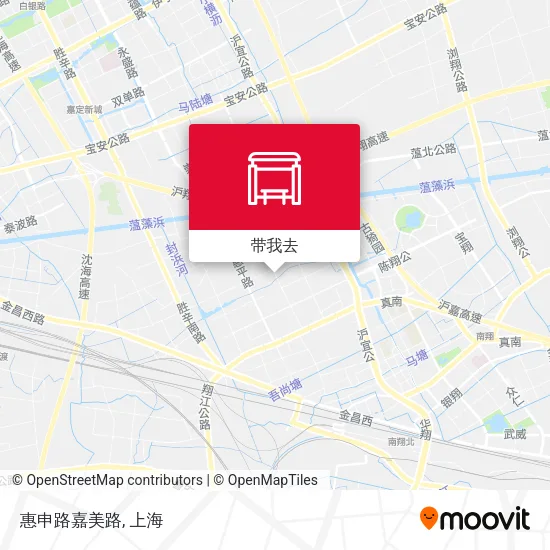 惠申路嘉美路地图