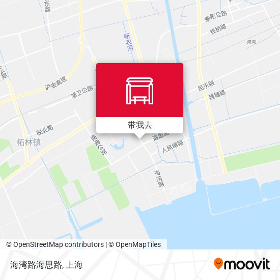 海湾路海思路地图