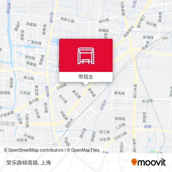 荣乐路锦昔路地图