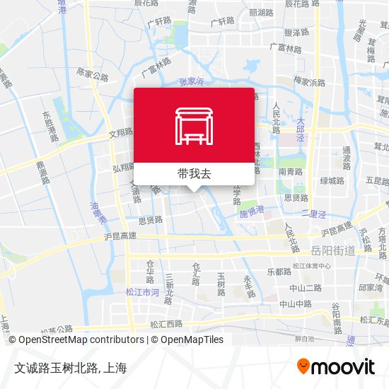 文诚路玉树北路地图