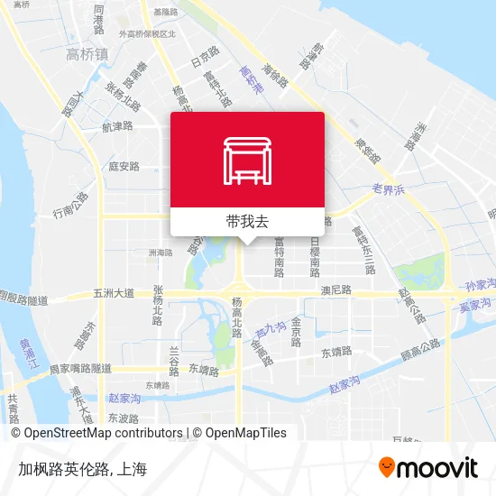 加枫路英伦路地图