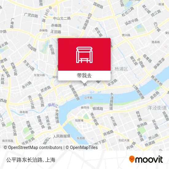 公平路东长治路地图