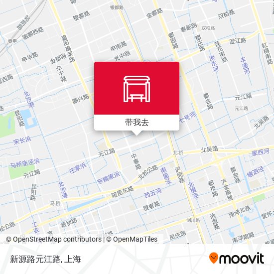 新源路元江路地图