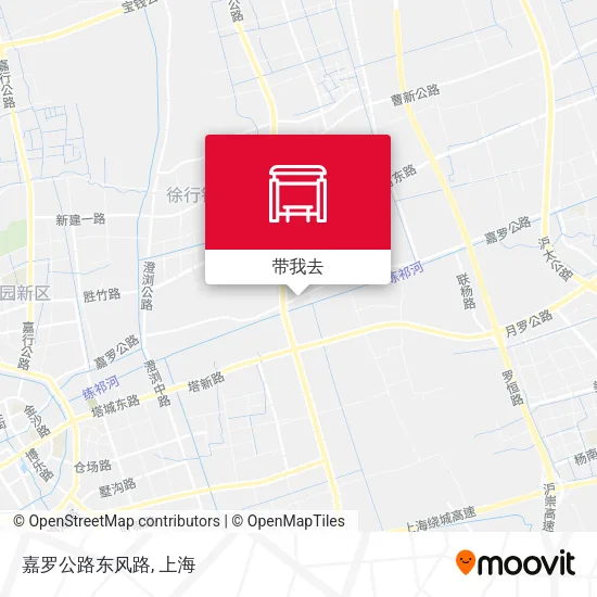 嘉罗公路东风路地图
