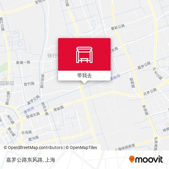 嘉罗公路东风路地图
