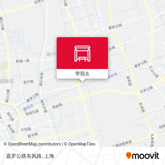 嘉罗公路东风路地图