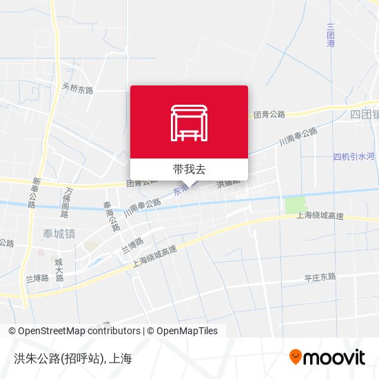 洪朱公路(招呼站)地图