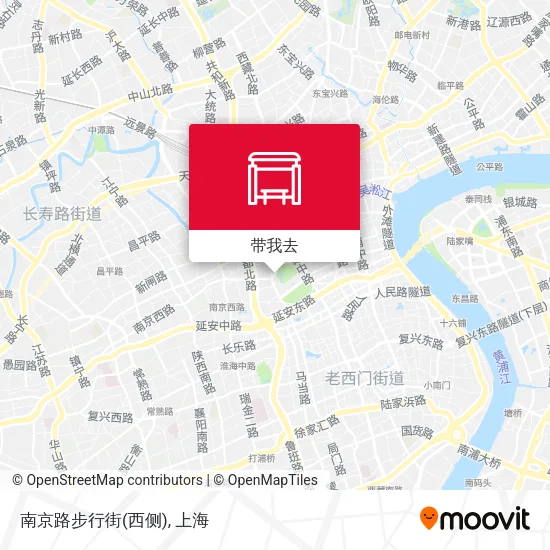 南京路步行街(西侧)地图