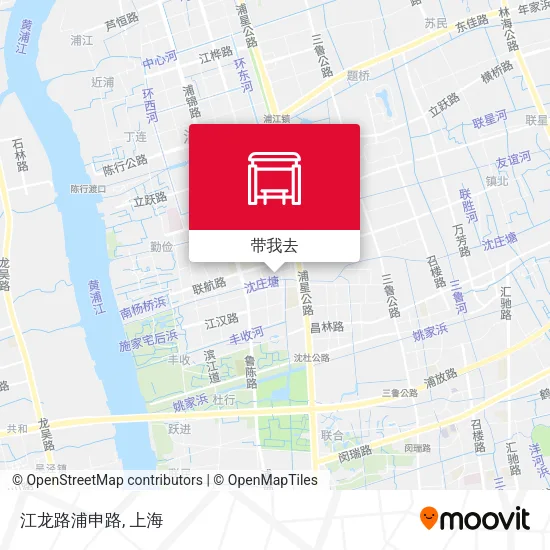 江龙路浦申路地图