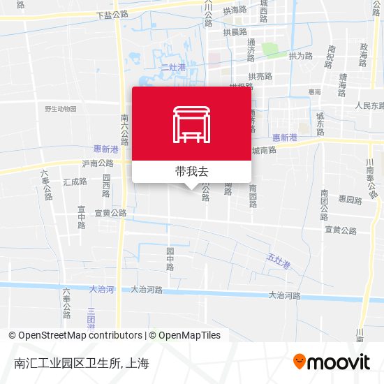 南汇工业园区卫生所地图