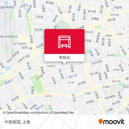 中医医院地图