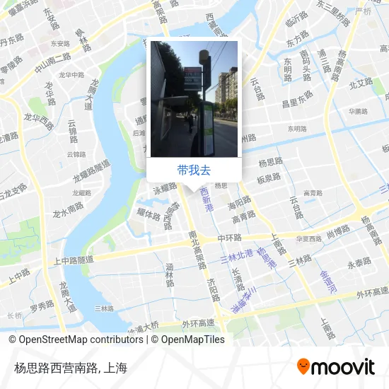 杨思路西营南路地图