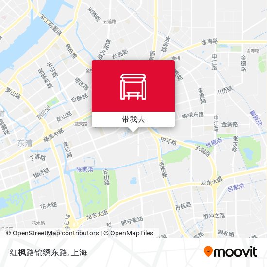红枫路锦绣东路地图