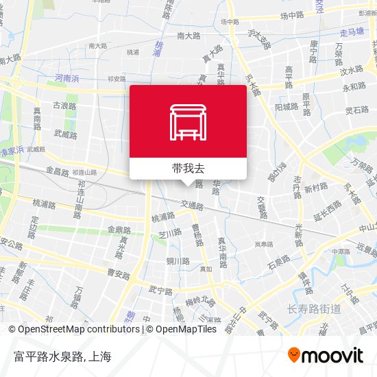 富平路水泉路地图