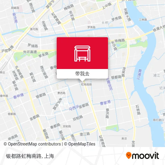银都路虹梅南路地图
