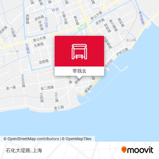 石化大堤路地图