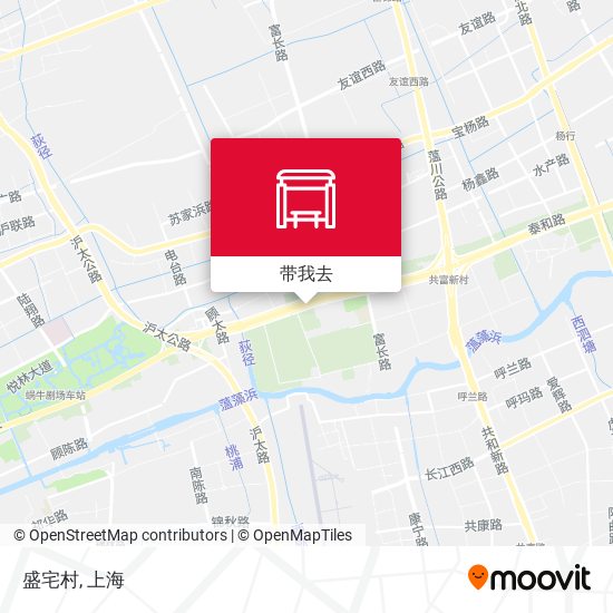 盛宅村地图