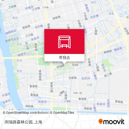 闵瑞路森林公园地图