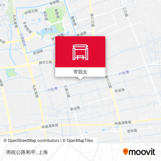 周祝公路和平地图