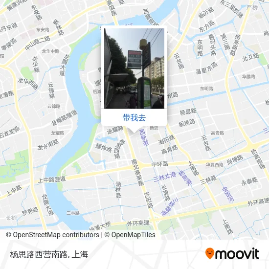 杨思路西营南路地图